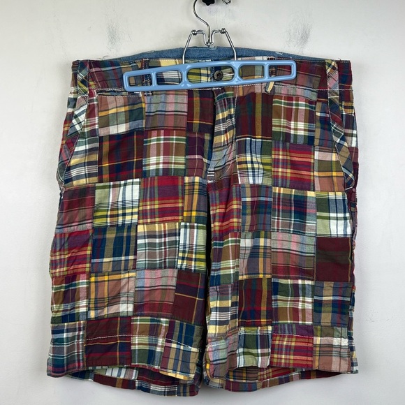 Polo Ralph Lauren Men's Madras Plaid Shorts Size 34 - Picture 1 of 9
